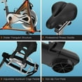 thumbnail image 6 of Spaco Exercise Bike Stationary Cycling Bike with 40 Lbs Flywheel, Stair Stepper, Total Body Fitness Cross Trainer, 6 of 12