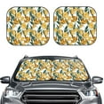 thumbnail image 2 of Haiem Yellow Tulips Car Windshield Sun Shade (2 Pieces) Foldable Windshield Sun Shade Car Accessories for Truck SUV Pickup-Large, 2 of 7
