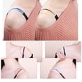 thumbnail image 3 of 4 pares de almohadillas protectoras de silicona para correa de sujetador, almohadillas protectoras de hombros antideslizantes para mujer, alivian las molestias en los hombros (blanco + piel), 3 of 5