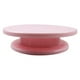 thumbnail image 1 of giratoria giratoria antideslizante soporte de pastel redondo giratoria Rosado Sunnimix tocadiscos para decorar pasteles, 1 of 7