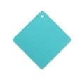 thumbnail image 2 of Heats Insulation Table Mat Dish Plate Pot Pad Square Coaster Nonslip Placemat Desk Countertop Protector Kitchen Draining Champagne, 2 of 9