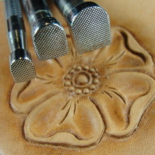 Leather Stamping Tools, Small 5-Point Star Stamp Set, Z609/z610, Leather Stamping Tools, Craft Japan Leathercraft Tools