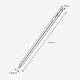thumbnail image 3 of YP0001 Active Stylus Pen para iOS Android Teléfono Tablet Pantalla táctil (Plata), 3 of 6