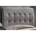 thumbnail image 1 of Hillsdale Lusso Faux Leather Upholstered Twin Panel Headboard, 1 of 2