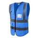thumbnail image 4 of Chaleco de seguridad premium con protección de advertencia y bandas reflectantes, transpirable., 4 of 9