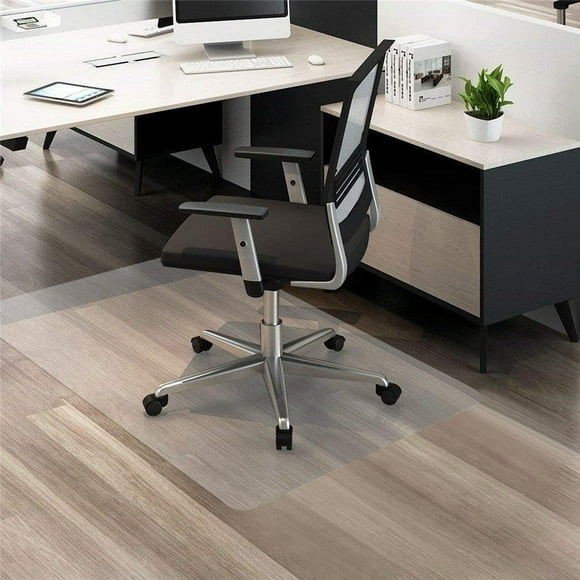 30" x 48" or 36" x 48" Hard Floor Chair Mat, PVC Translucent Chair Mat Hardwood Ceramic Tile Marble Floor Protector with Anti-Slip