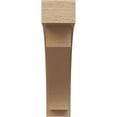 thumbnail image 2 of 9"W x 36"D x 36"H Thin Rivera Rough Cedar Woodgrain TimberThane Corbel, Primed Tan, 2 of 6