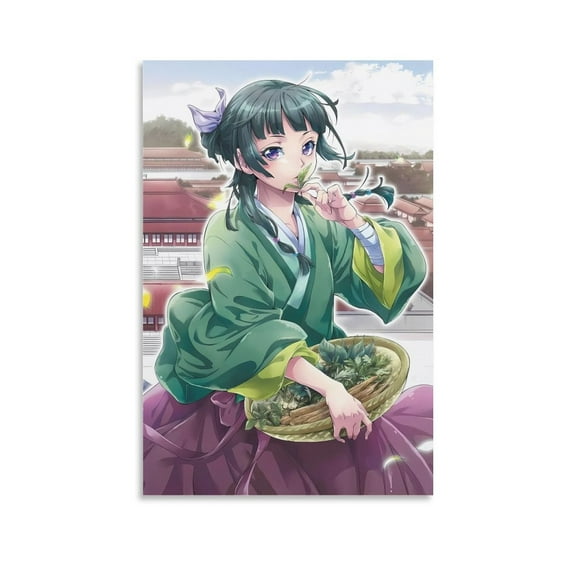 The Apothecary Diaries Girl Animation Art Poster Canvas Wall Art Poster Decorative Bedroom Modern Home Print Picture Artworks Posters 12x18inch(30x45cm)