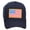 Navy, variant on Gold American Flag Patched Mesh Cap - Kelly OSFM