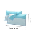 thumbnail image 3 of Bdday Coarse Cloth Pillowcase Towel Single Padded Four Seasons Pillowcase Wrap Pillowcase Towel Absorbs Sweat and Breathes. Office Supplies, 3 of 6