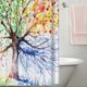 thumbnail image 2 of Cortina de Baño ZHAOCHENG Impermeable 180 x 200 cm Poliéster Resistente al Moho, 2 of 3