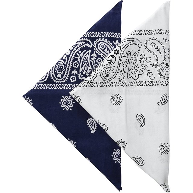 Men's 100% Cotton Multi-Purpose Bandana Gift Sets – Headband, Wrap, Protective