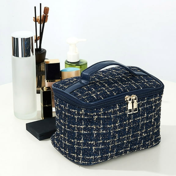 PONPRNGY Large Capacity Makeup Bag Travel Portable High Beauty Small Bag Cosmetic Storage Bag Portable Wash Bag