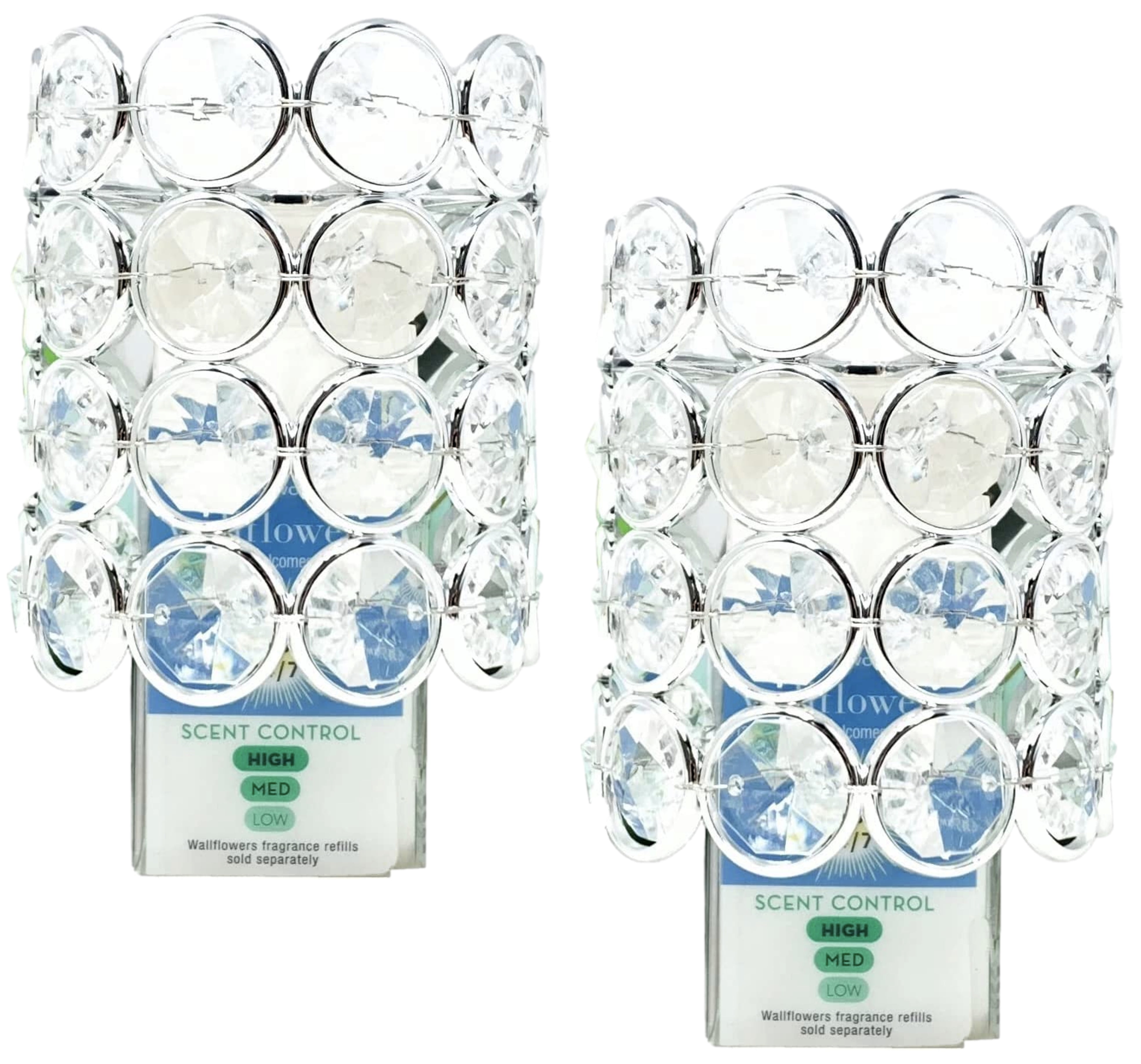 Clear Gems Wallflowers Scent Control Fragrance Plug 2 Pack