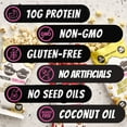 thumbnail image 2 of Whoa Momma! Protein Popcorn Garlic Parmesan, High Protein, Gluten Free Cheese Popcorn, 3-pack of 2.1oz Bags, 2 of 6