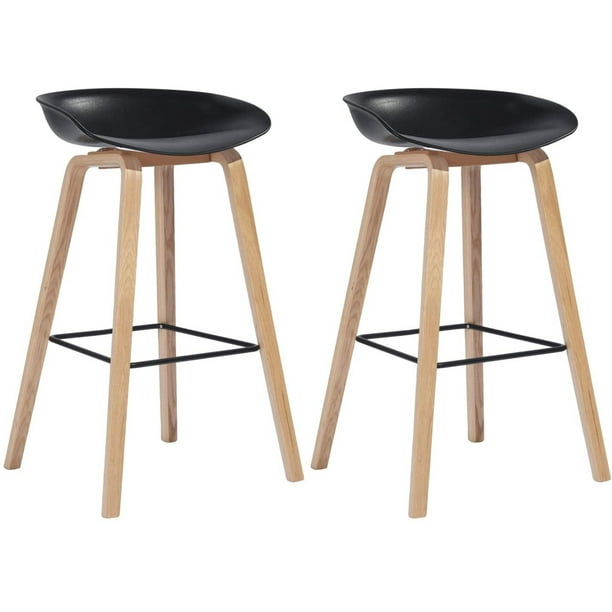 Set de 2 Bancos para Barra Mundo In Arezzo Negro
