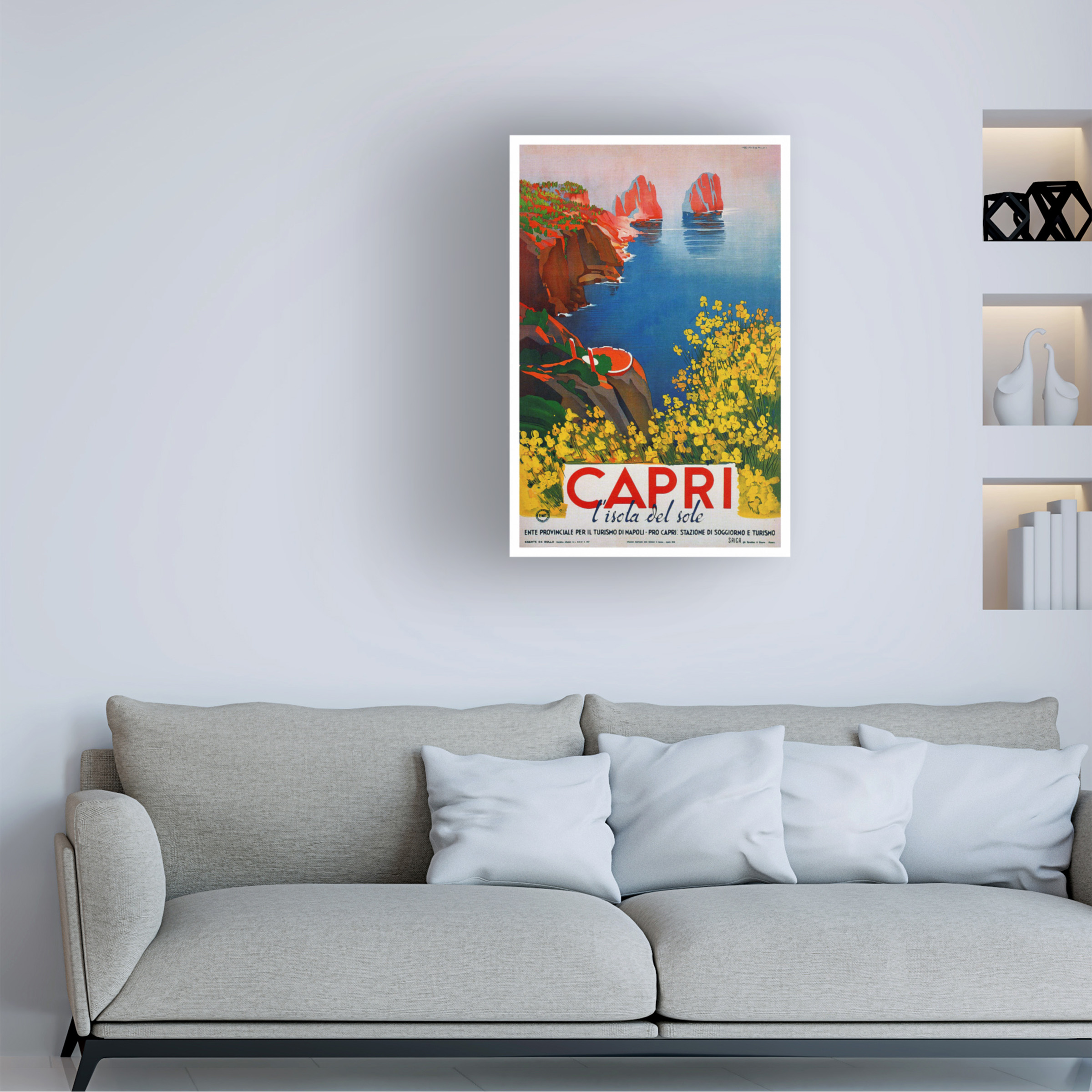 Trademark Fine Art 'Travel 28' Canvas Art by Vintage Lavoie