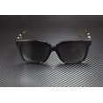 thumbnail image 2 of GUCCI GG0599SA 001 Square Black Gold Black Grey 56 mm Women's Sunglasses, 2 of 6