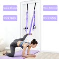thumbnail image 4 of czcpp-Yoga Stretching Strap, Leg Waist Back Bend Auxiliary Yoga Stretch Band, Upgraded Version with Door Anchor 2 Resistance Rope Stretch Strap Inversion Trainer for Pilates Dance Aerial Yoga Fitness, 4 of 4