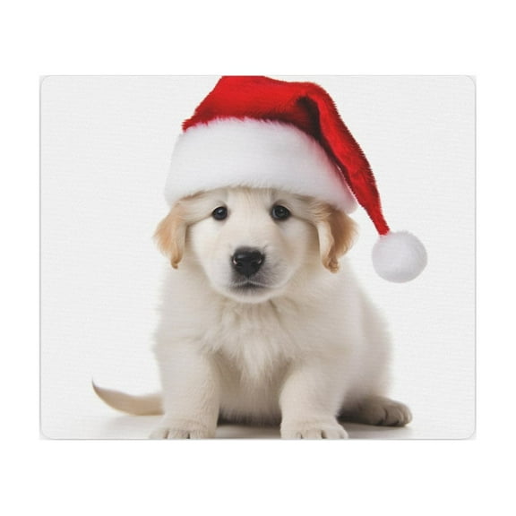 DistinctInk Mouse Pad - 1/4" Foam Rubber - Kuvaszok Puppy