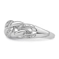 thumbnail image 3 of Auriga 925 Sterling Silver Rhodium Plated Diamond Ring for Women Size- 6, 3 of 6