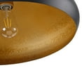 thumbnail image 7 of Aiwen 19 IN Matte Black Round Dome Pendant Light, Modern Oversize Farmhouse Chandelier for Kitchen Island Bedroom Hallway, 7 of 7