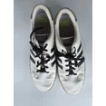 thumbnail image 4 of Adi - das Baseline Sneakers Mens Size 11.5 White Black Leather Lace Up Low Top Shoe, 4 of 5