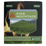 Pine Mountain Evergreen Forest Scented Firelogs, Single Use Log