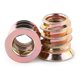 thumbnail image 1 of Practical Furniture Hex Socket Insert Nut Threaded For Wood (M6*13mm), 1 of 5