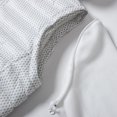 thumbnail image 6 of Iyufng Men's Mock Neck Spliced Puffer Jackets Detachable Hood Long Sleeves Zip Up Outerwear, 6 of 9