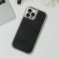 thumbnail image 2 of Compatible with iPhone 16 Pro Max Case, Luxury Elegant Magnetic Car Leather Business Classic Soft Grip Back Cover [Wireless Charing] Protective Shockproof Back Cover for iPhone 16 Pro Max,Black, 2 of 11