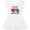 AA-White, variant on Inktastic Future Firefighter Red Fire Truck Engine Girls Toddler Dress