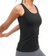 thumbnail image 7 of Generic Crop Workout Tops for Women Tank Athletic Running Shirts Mesh Yoga Tops Gym Sleeveless Clothes, 7 of 7