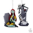 thumbnail image 3 of Hallmark Disney's The Nightmare before Christmas Jack and Sally with Tombstones Ornaments, Set of 2, 3 of 6