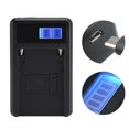 thumbnail image 4 of Single Slot Battery Charger SEIVI Black Plastic LED Video Light LCD Electric Quantity Display Camera Battery Charger For  NP F550 F960 F970, 4 of 8