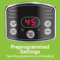 thumbnail image 4 of Digital Programmable Rice Cooker & Food Steamer, 14 Cups Cooked (7 Uncooked) With Steam & Rinse Basket, Stainless Steel, 4 of 4