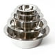 thumbnail image 5 of cuencos de acero inoxidable para perros, comedero lento para perros, para dejar de tragar comida y agua para perros, 5 of 5