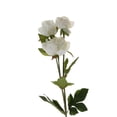 thumbnail image 1 of Ramo de flores falsas de peonía artificial Decoración de para de Blanco, 1 of 9