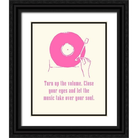 Wang, Melissa 12x14 Black Ornate Wood Framed with Double Matting Museum Art Print Titled - Sweet Melody III