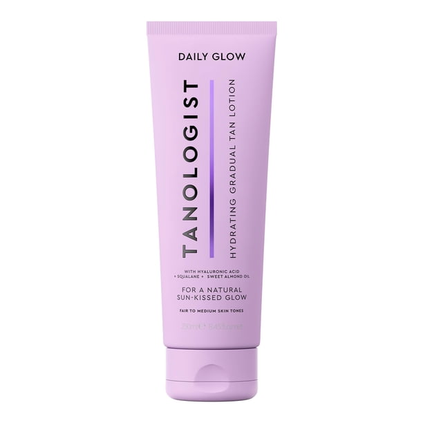 Loción bronceadora gradual Tanologist, hidratante, de color claro a medio, 250 ml