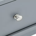 thumbnail image 4 of Chelsea Lane Ethan Wood Bench with 1 Drawer, Frost Gray, 4 of 7