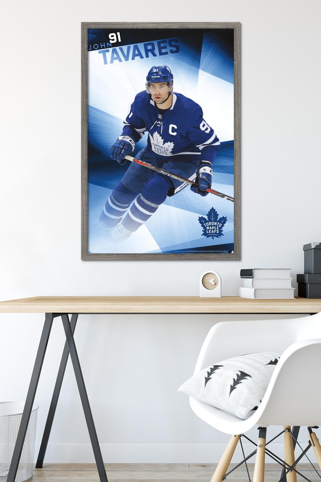 NHL Toronto Maple Leafs - John Tavares 19 Wall Poster, 22.375" x 34", Framed