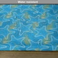 thumbnail image 6 of Ambesonne Starfish Place Mats Set of 4, Sea Stars Dots, Standard Size, Marigold Blue White, 6 of 6