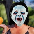thumbnail image 2 of MasteelfCA Ghost Halloween Cosplay Costumes Horrific Creepy Terrifying Toothy Zombie Ghost, 2 of 9