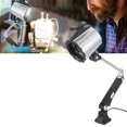 thumbnail image 4 of Lampe de Bureau LED - 50000h Durée de Vie Lampe de Travail Multifonction avec Fixation à Vis, Bras Long Réglable & Tête Rotative Lampe de Banc pour Tour CNC, 4 of 8