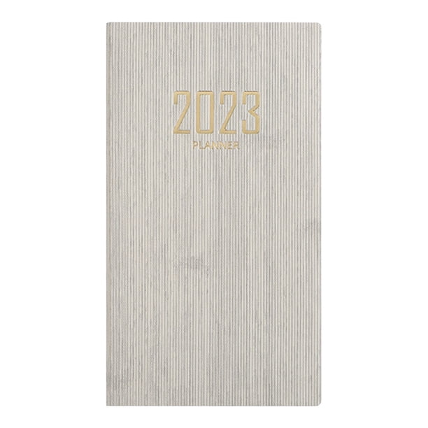 Ganfancp A6 Mini Cuaderno Organizador Planificador Diario Cuaderno Agenda de Viaje Rebajas Hoy Liquidación 1X Cuaderno