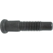 Allstar Performance ALL44116 Wheel Stud - 5/8-11 in Thread - 2.750 in Long - 0.690 in Knurl - Steel - Black Oxide - Set of 5