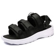 thumbnail image 3 of Sandalias de playa para hombre Suela gruesa Soporte para arco Sandalias de verano Zapatillas (Blanco 41), 3 of 7