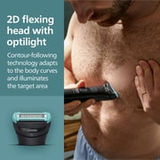 Philips Norelco Body Groomer 7000 Series, Trimmer For Man, 100% Showerproof, BG7470/50