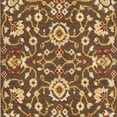 thumbnail image 3 of SAFAVIEH Tuscany Cory Floral Bordered Wool Runner Rug, Brown/Light Blue, 2'3" x 7'6", 3 of 4